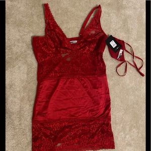 🆕 NWT Fashion Nova Lace Lingerie 2 piece